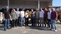 STB’de İlk Mahsul Hediyesi Verildi