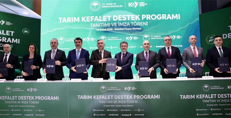 Tarım Kefalet Destek Programı ile Üreticilere 30 Milyar Lira Teminat Sağlanacak