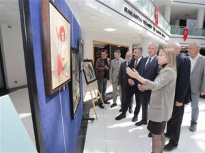 SATSO’da Karma Sergi: Sanat ve İş Dünyası Birlikteliği Yerel Ekonomiye Katkı Sunuyor