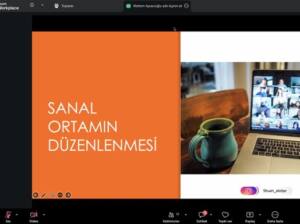 SATSO Akademi'de Sanal Sunum Becerileri Eğitimi İş Dünyasına Yönelik Olarak Gerçekleştirildi
